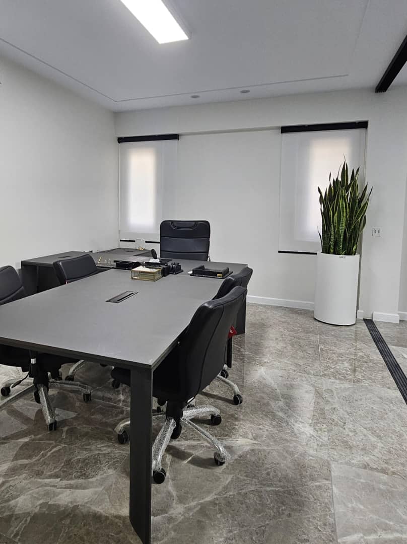 پرده اداری شید رول ساده