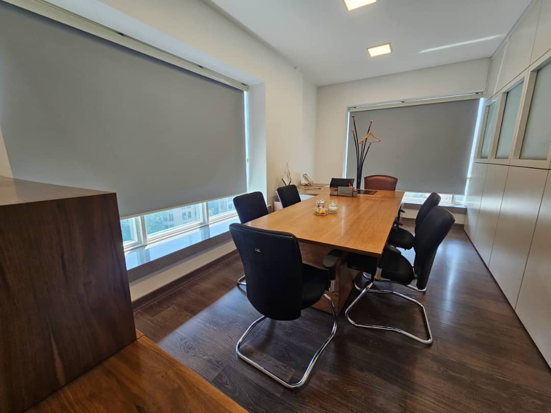 پرده اداری اتاق کنفرانس سالن کنفرانس