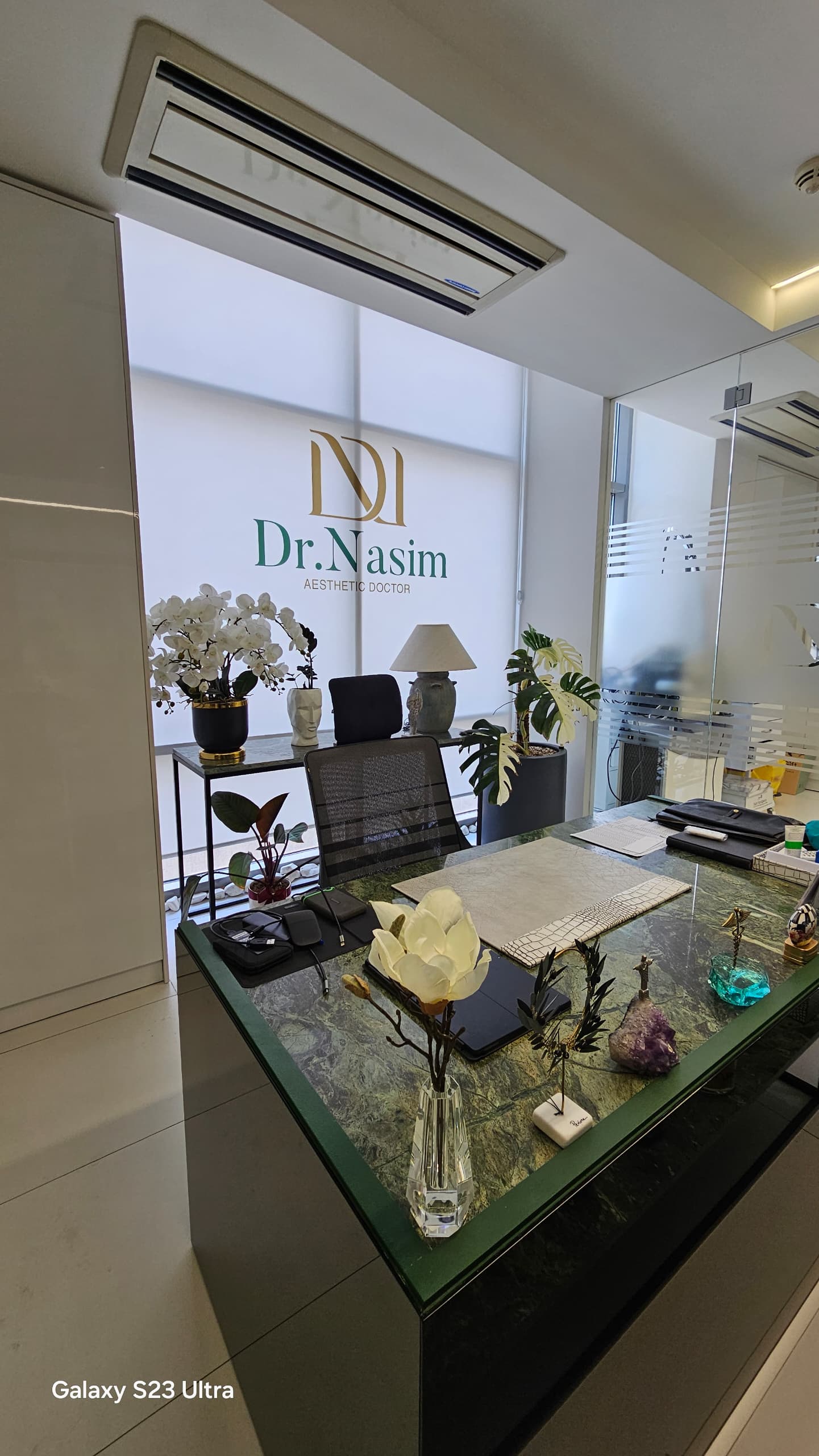 پرده مطب شید چاپی